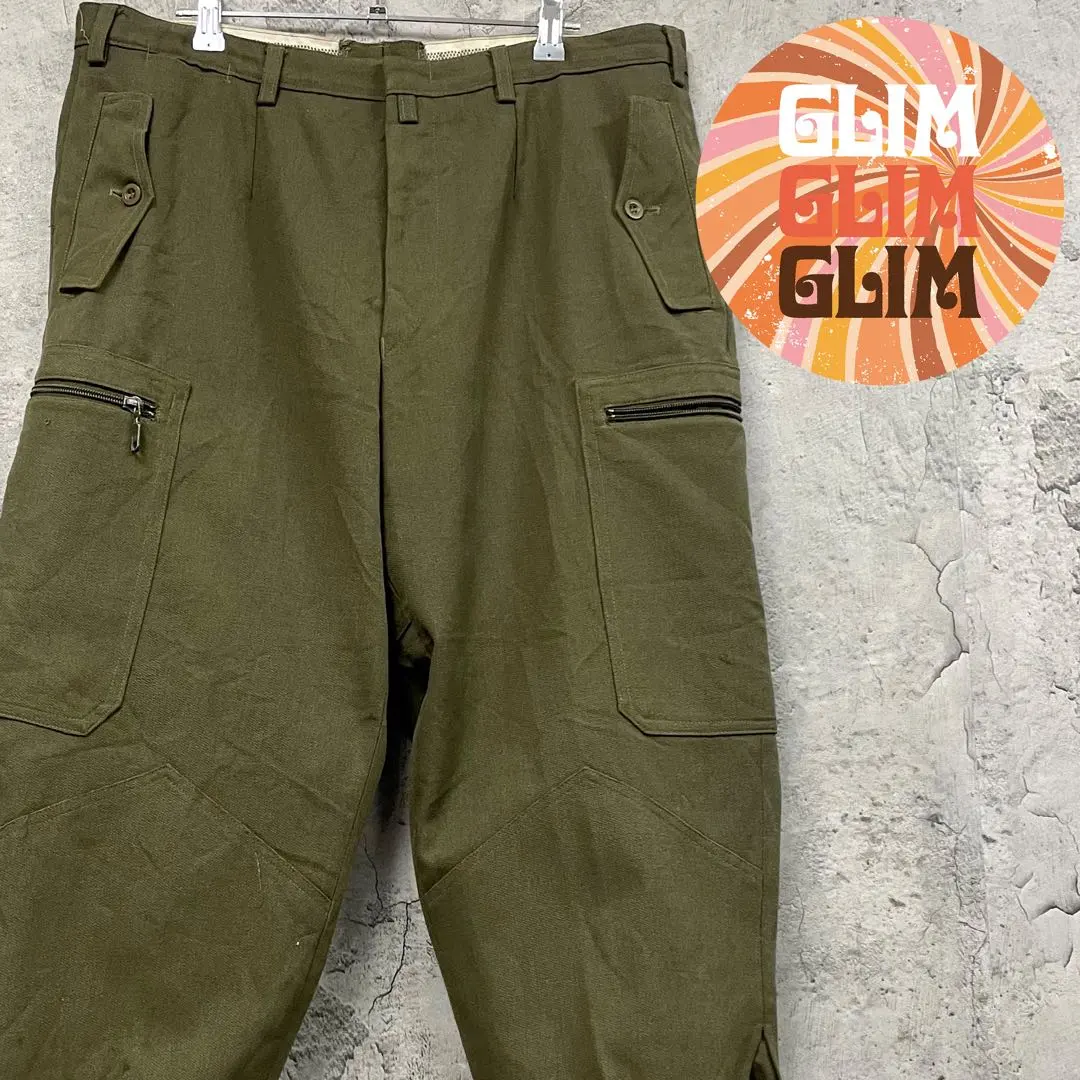 ユーゴスラヴィア連邦軍M93カモパンツ 96cm 実物中古 1999年製 【楽天