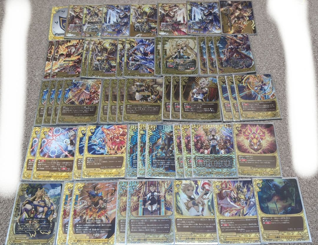 バディファイト レジェンドラゴンデッキ 改造用デッキパーツ付き