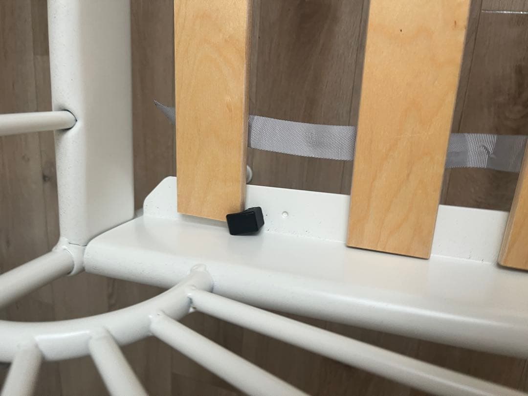 MINNEN IKEA 伸長式 ベッドフレーム ホワイト　※手渡しは12,000