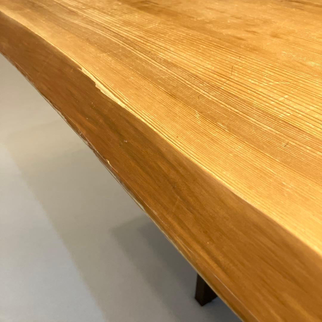 特大　W248㎝　無垢　杉　ダイニングテーブル　ナガノインテリア