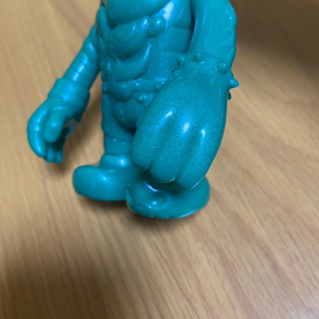 リアルへッド マッドバーバリアンズ 緑ラメ成型 未塗装 ソフビ 5416