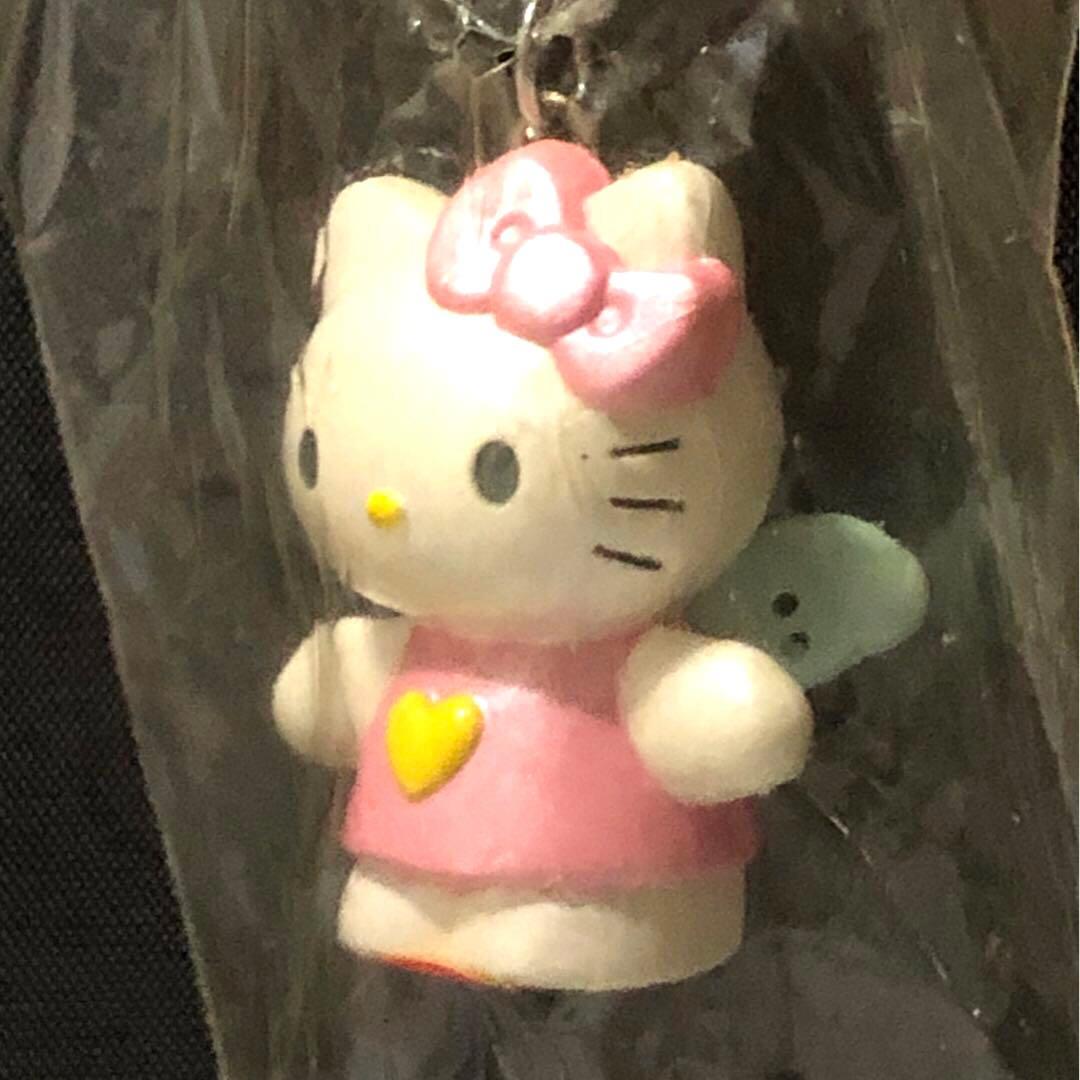 サンリオ　ハローキティ　キーチェーン　 エンジェル　天使　未使用　タグ付き　希少