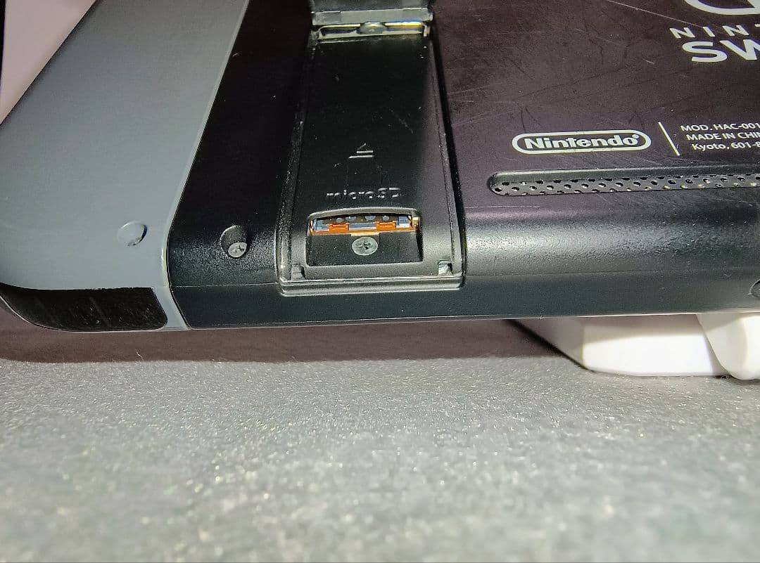 Switch ニンテンドースイッチ本体　グレー箱付き付属品付2018年