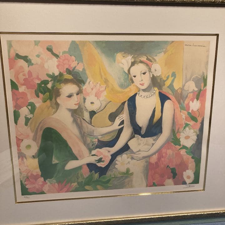 マリー・ローランサン リトグラフ