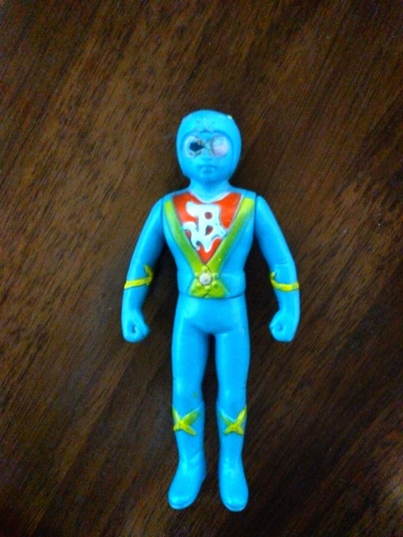 【☆ジャンク☆】1973年 光の戦士 ダイヤモンド・アイ 希少 レアフィギア