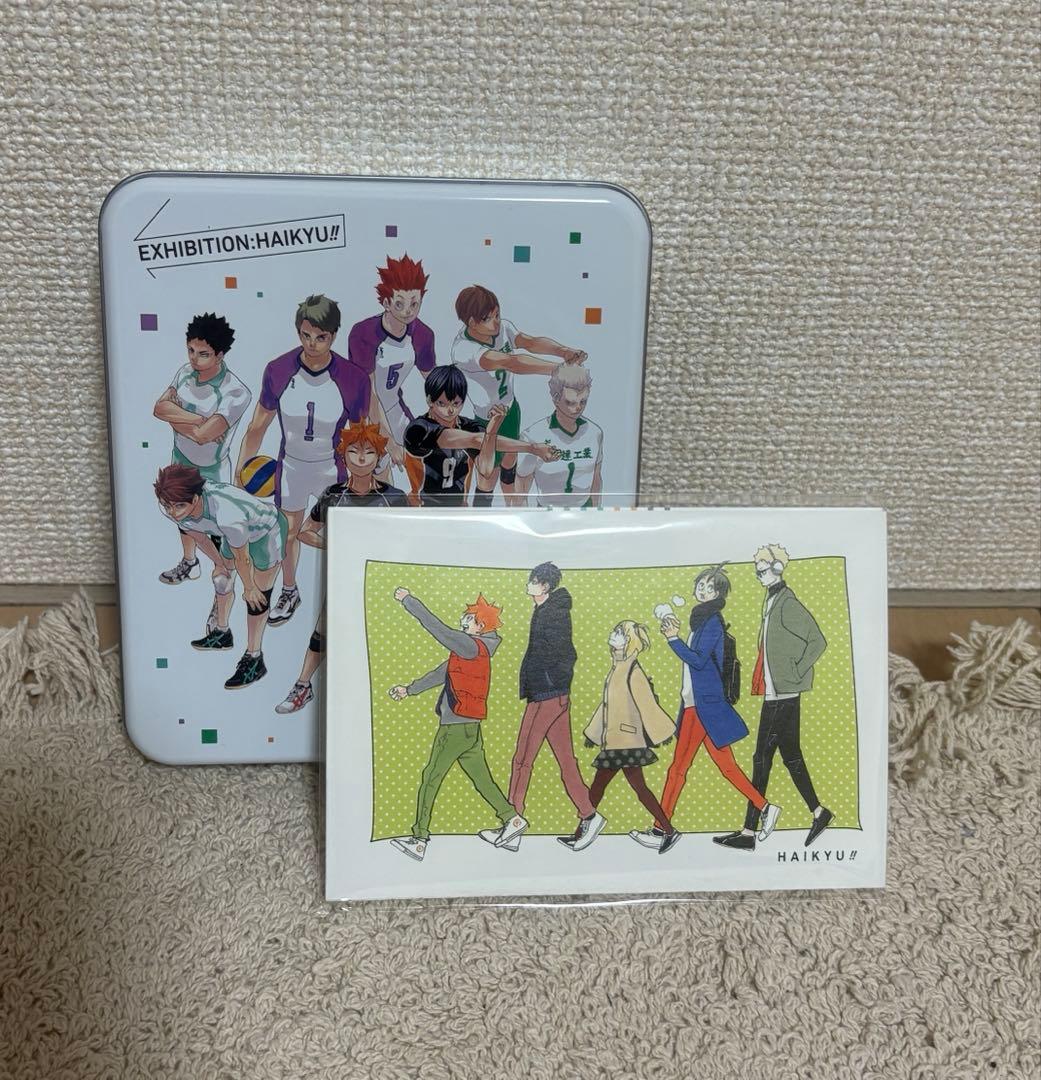 ハイキュー!!展 缶入りポストカードセット - メルカリ