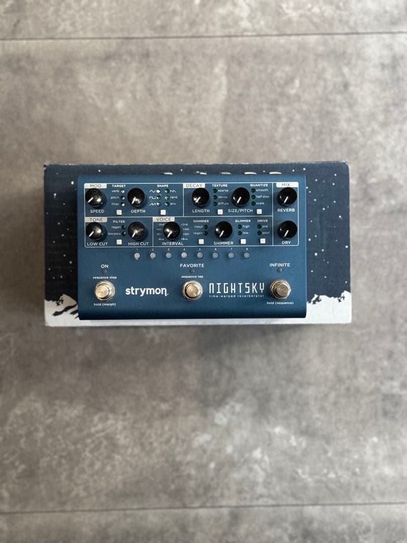 ギター strymon Night sky