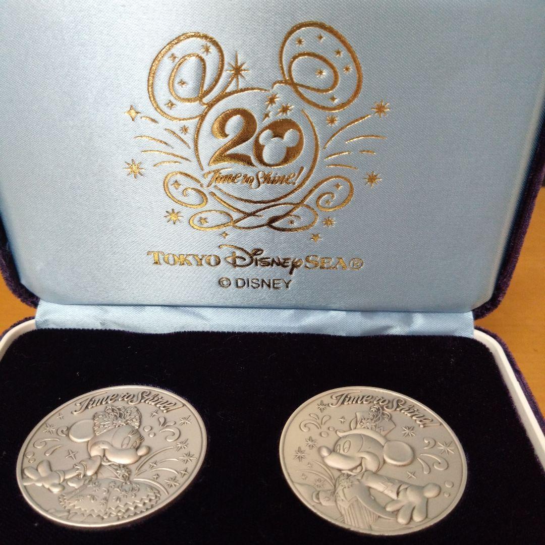 東京ディズニーシー20周年記念純銀製メダル