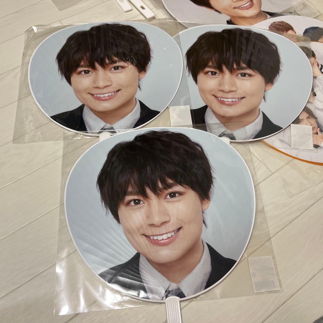 出回り希少　なにわ男子 大西流星 うちわ 2013~ バラ売り⭕️ まとめ売り