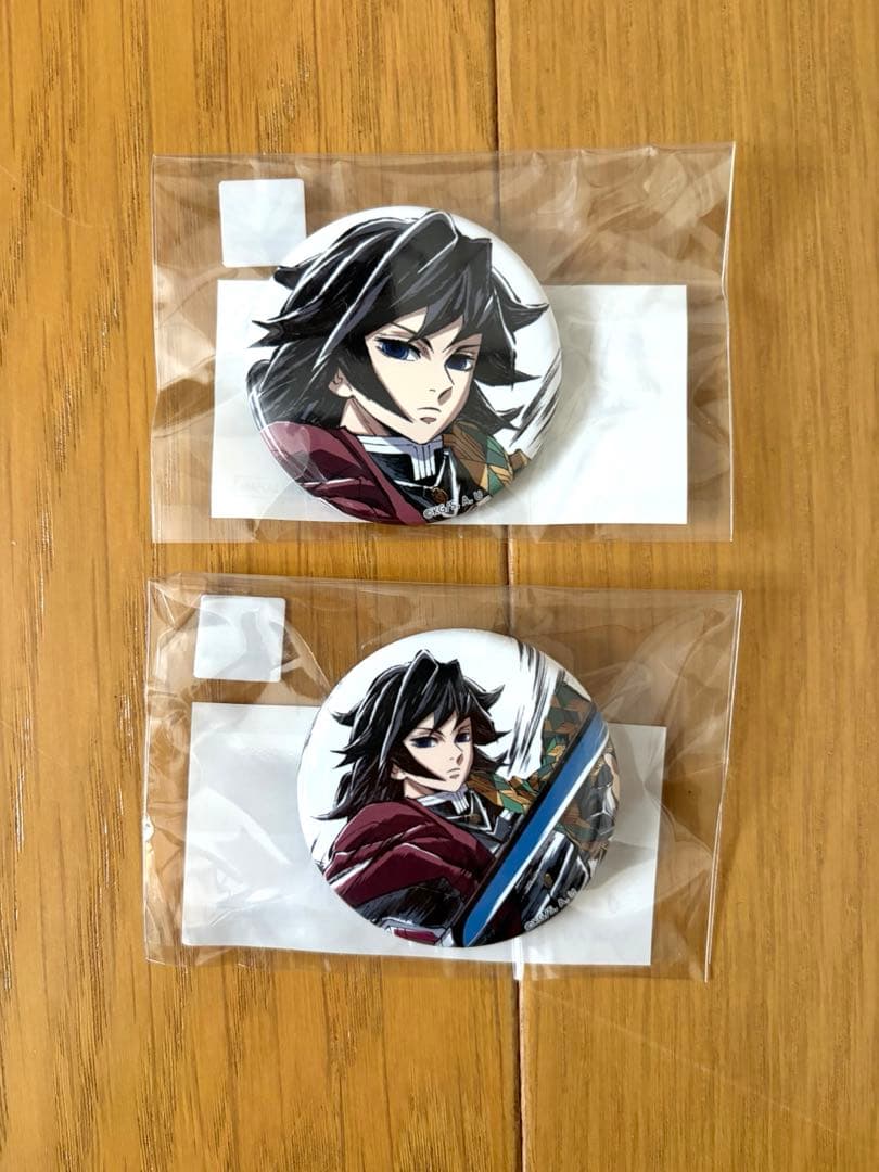 鬼滅の刃 C105 幕間画 水柱 缶バッジ WEBSHOP くじ 冨岡義勇 - メルカリ