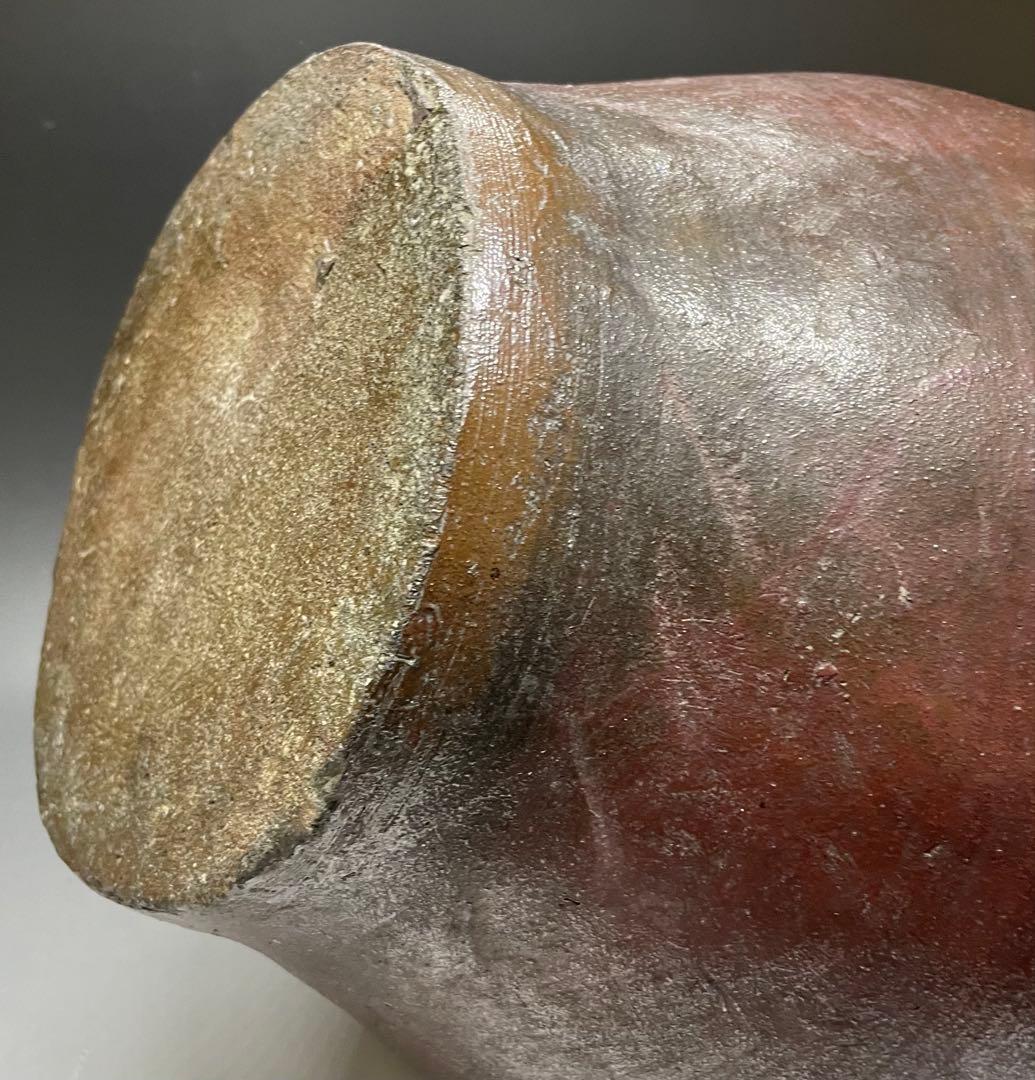 常滑焼　古常滑　灰釉　大壺　h73