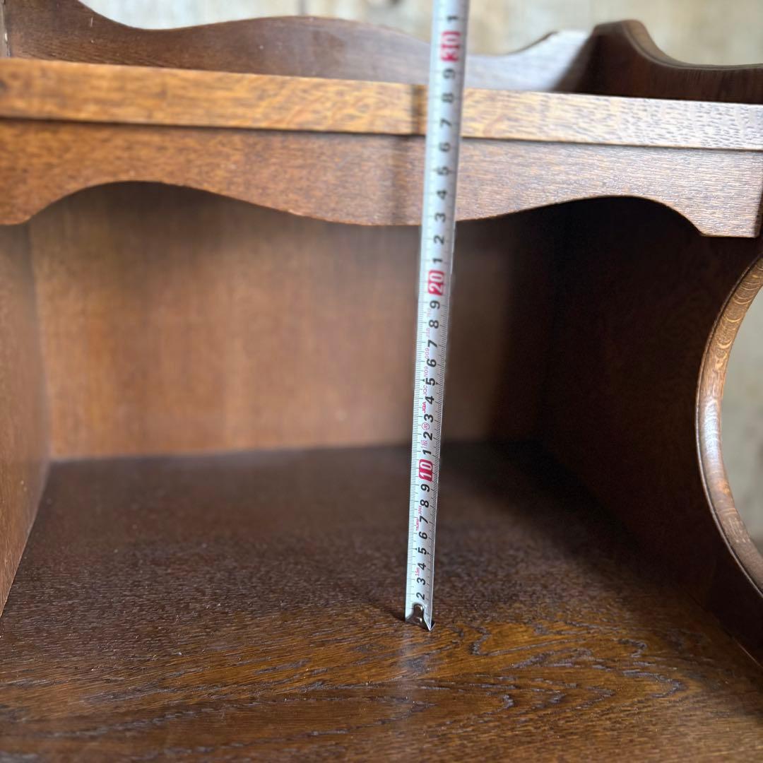 ヴィンテージ ベッドサイド ミニラック オーク 無垢材