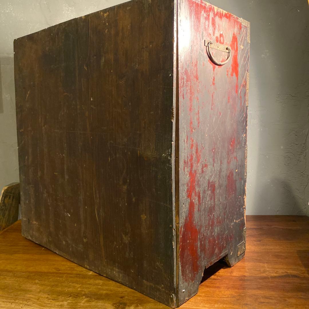 □071201-055□飾り棚□茶棚□紫檀/黒檀□現状□