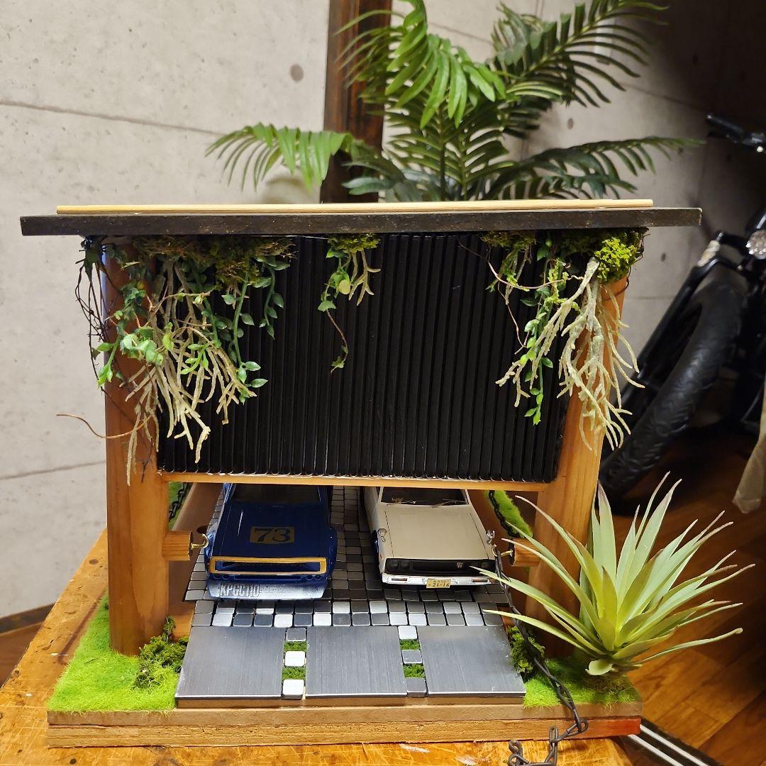 1/24 ケンメリGT-R 幻のGT-R ガレージ ジオラマ