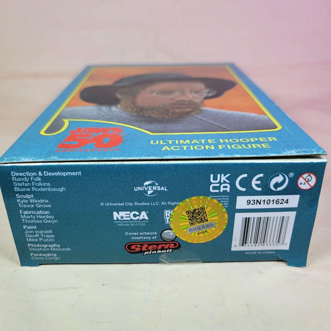 【NECA】新品 正規品 JAWS マット・フーパー 50周年記念フィギュア