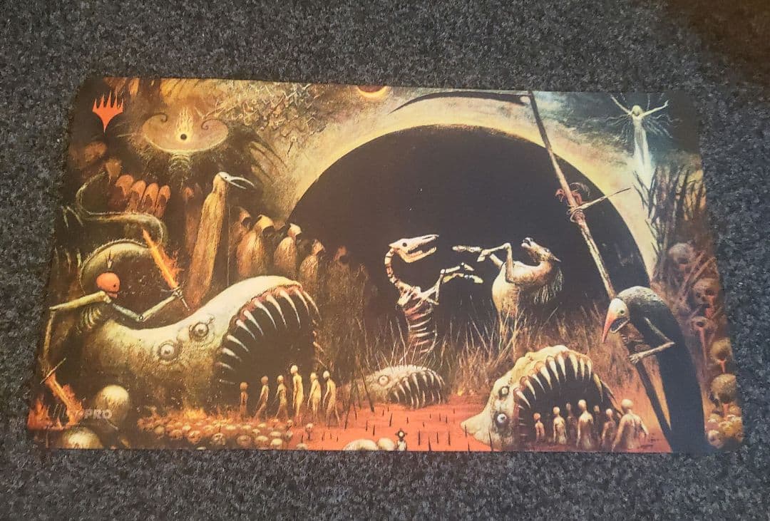 新品 MTG 滅び/Damnation プレイマット Seb McKinnon MTG Seb Mckinnon 滅び damnation プレイマット UltraPro製