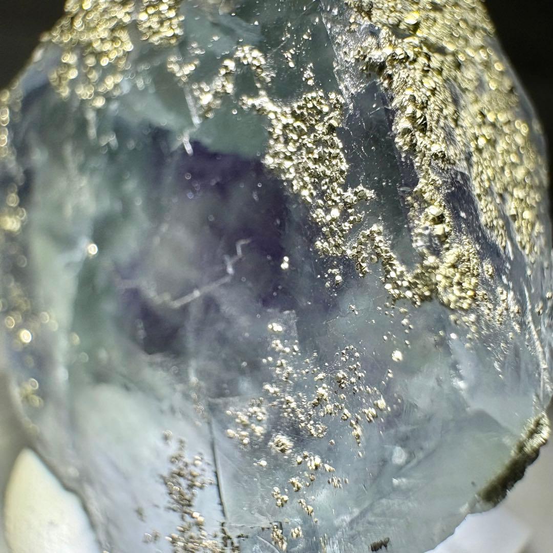 478 中国 ヤオガンシャン産 フローライト&パイライト