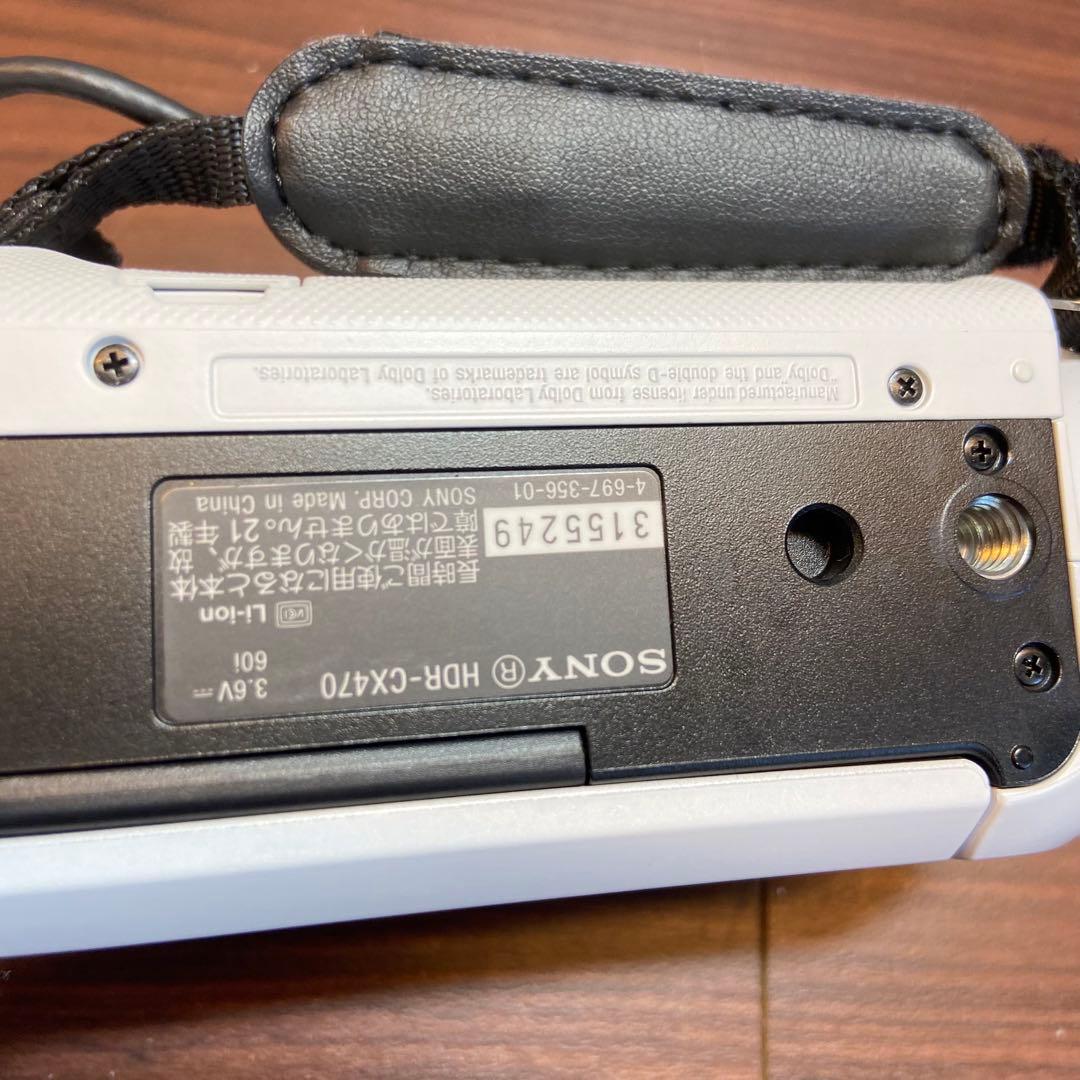 SONY HDR-CX470 ビデオカメラ 3403