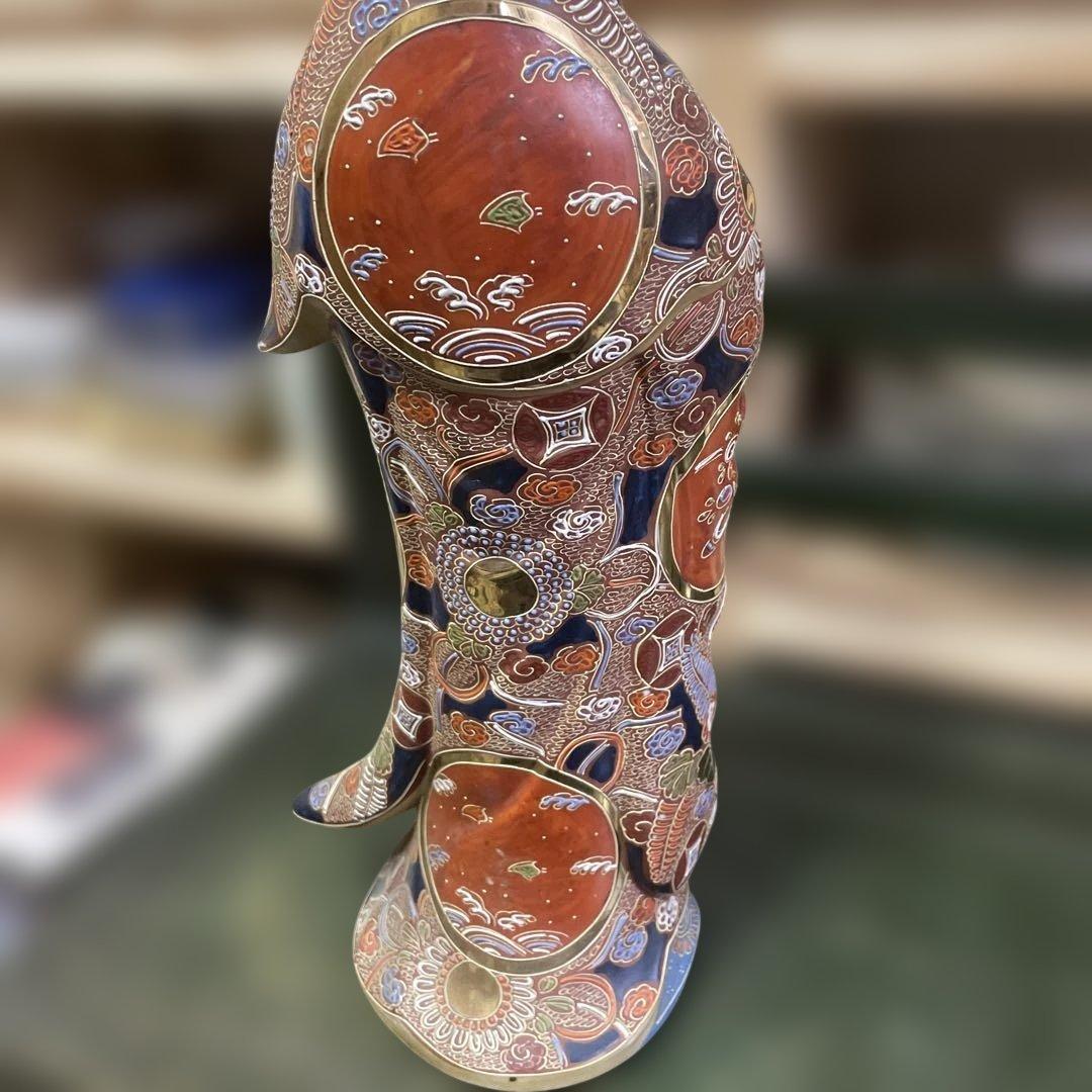 石川県九谷焼観音像 陶器製 女性像 装飾品 伝統工芸品 日本美術