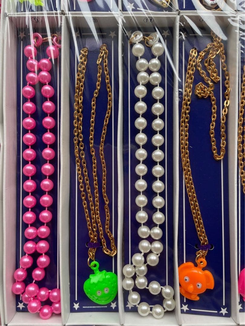 昭和レトロ 当てくじ アクセサリーセット 指輪 ネックレス