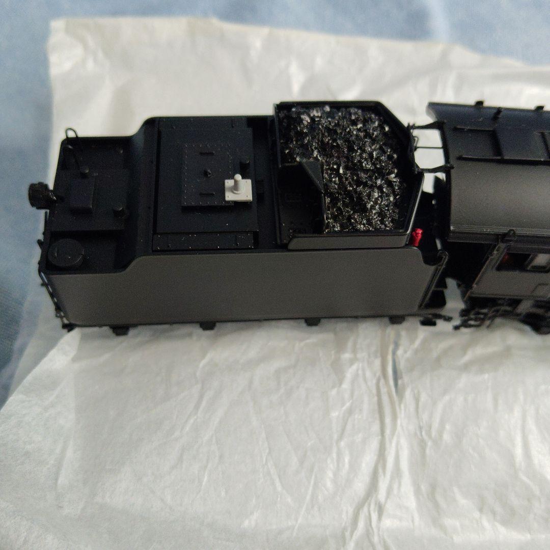 上*と様 蒸気機関車モデル 黒色 ディテール豊富