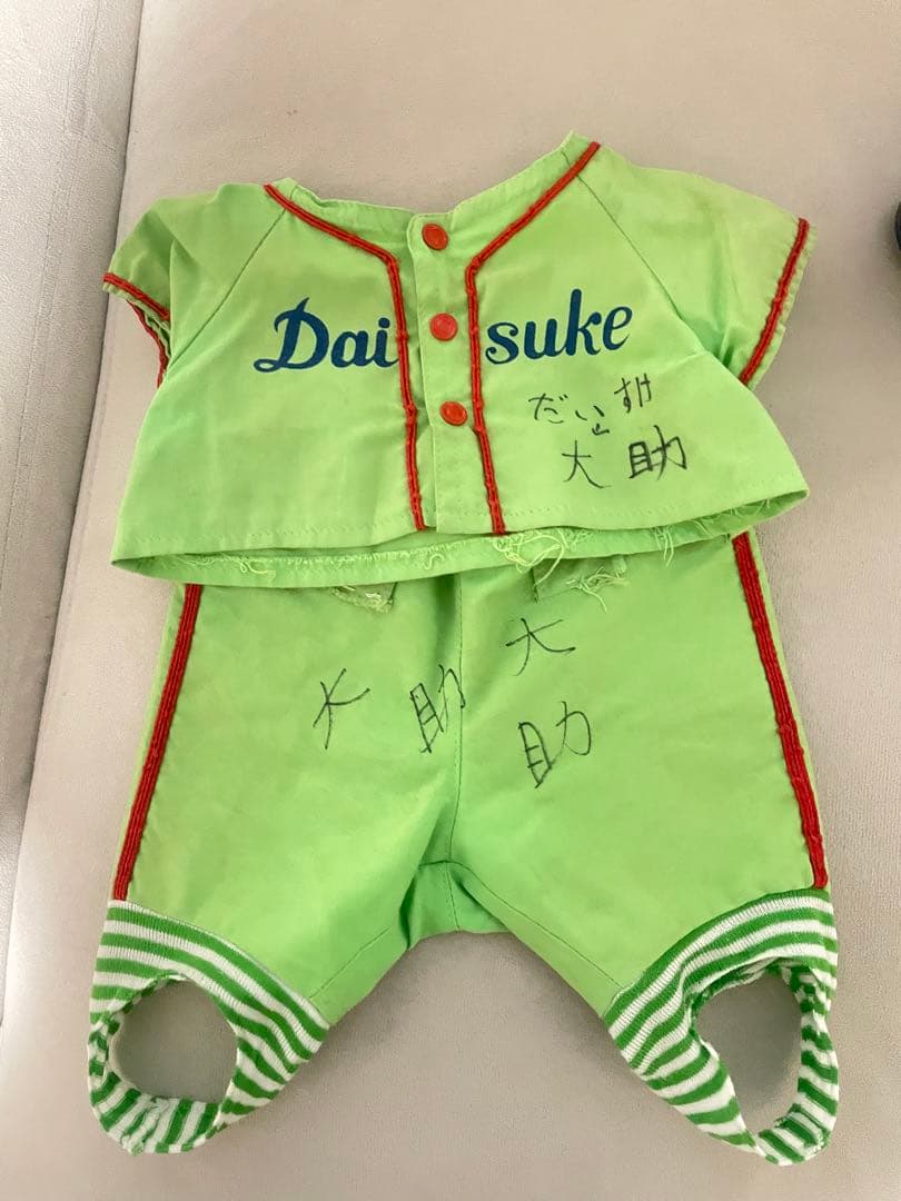 昭和レトロ＊大助くん TOHO JAPAN 48cm 本体＋靴＋ユニフォーム付き