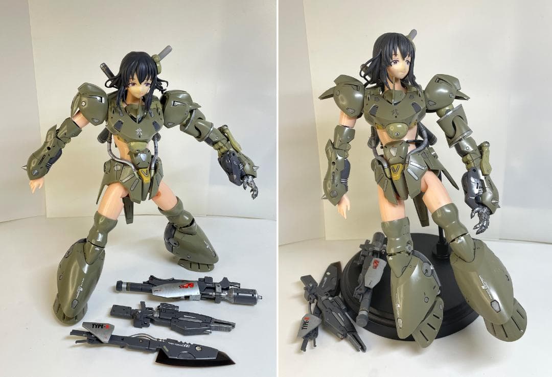 DIY作品：玄武 フレームアームズのメカ少女 （ワンオフ）