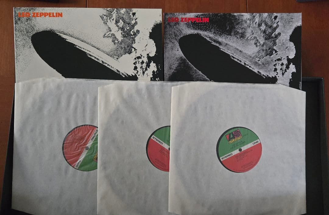 レコード　LED ZEPPELIN BOX I, II, III,IV４セット