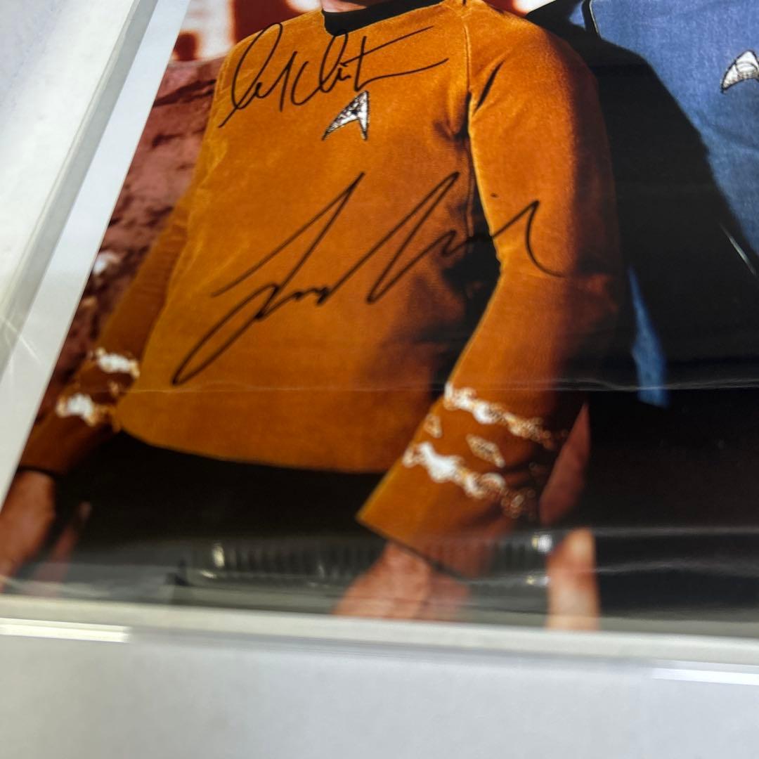 ウィリアム・シャトナー　レナード・ニモイ 直筆サイン入りフォト スタートレック