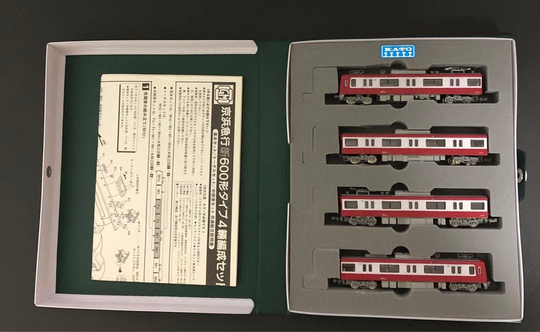 管理番号1691 京急 新600形（ガンメタリック）Nゲージ塗装済キット