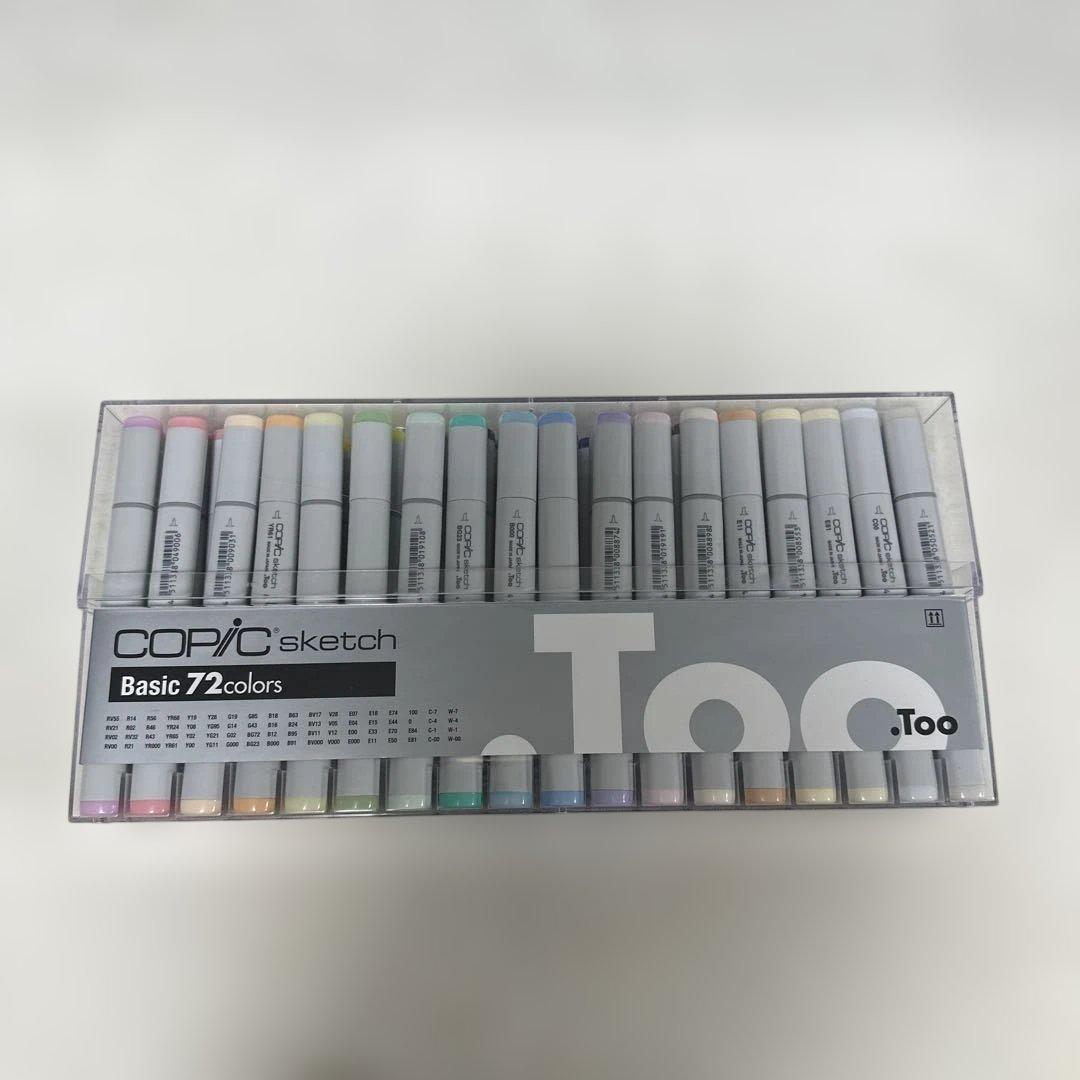 chuck特大値下げ！COPIC Sketch 72色セット Copic Sketch set 72 colors Marker Pen Japan Too. Copic 72 Manga