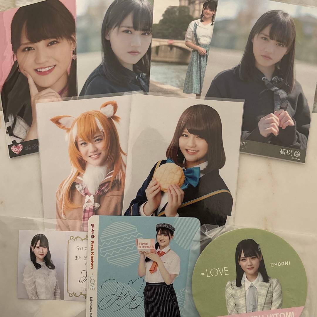 イコラブ 髙松瞳 生写真 まとめ売り 封入 - メルカリ