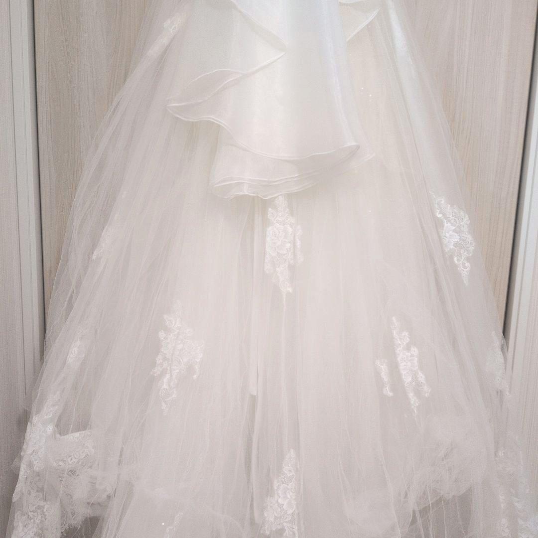 YNSウェディングビスチェ・パニエ付✨️