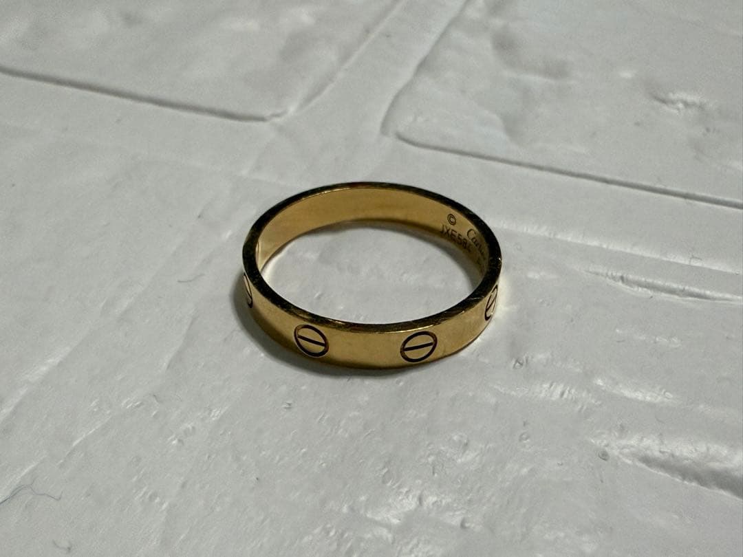 min様　Cartier ゴールドリング 58サイズ