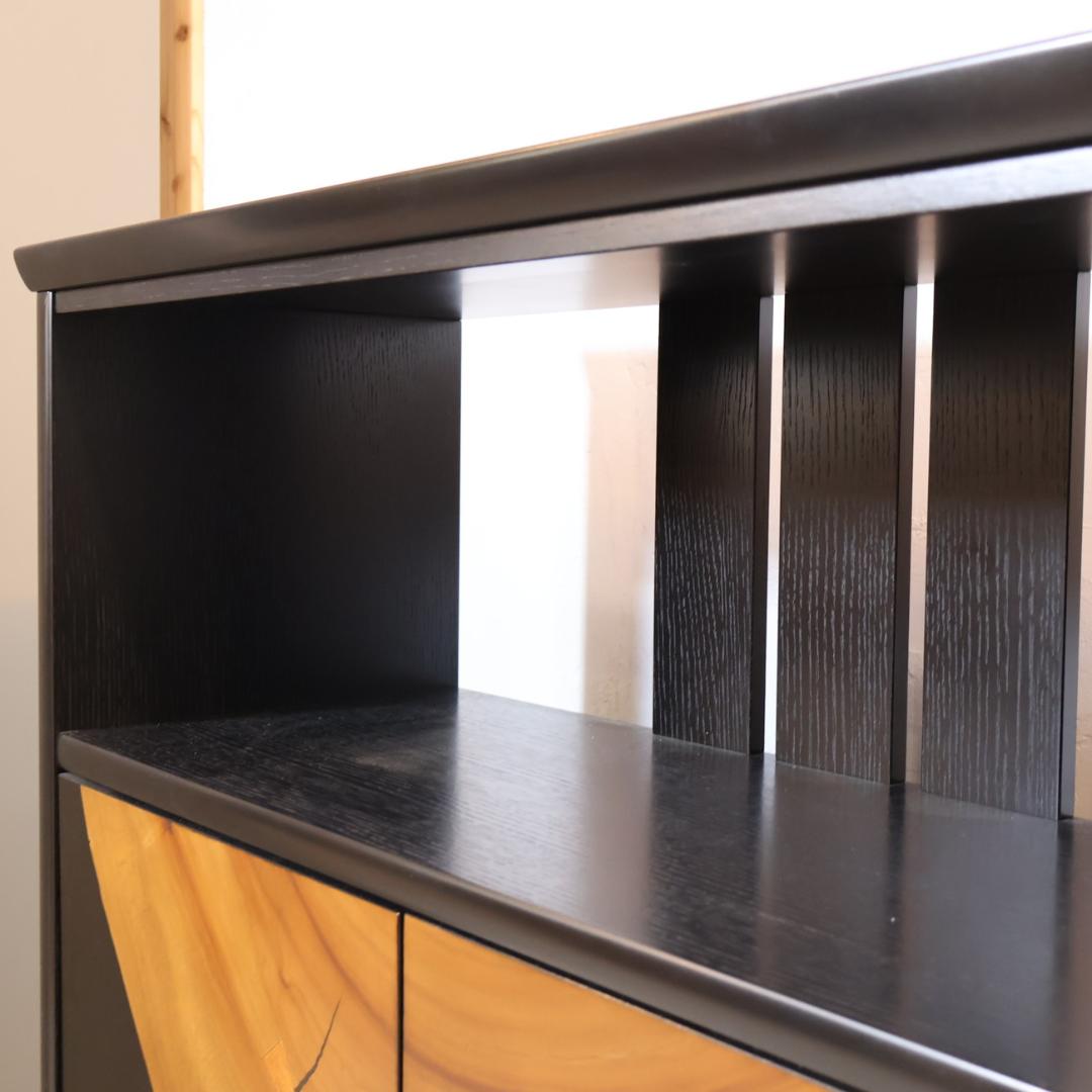 松岡漆工 NOBUYA MATSUOKA キャビネット リビングボード 棚