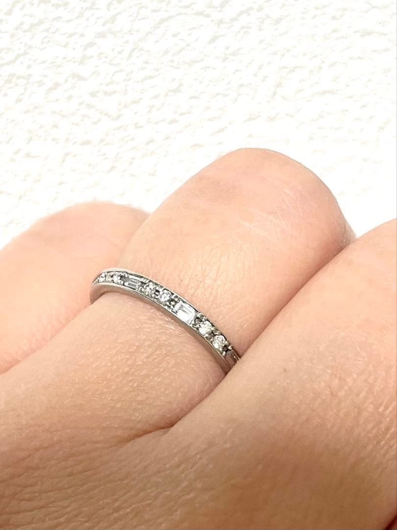 グ*能様 オレッキオ（ORECCHIO）ptダイヤリング #13