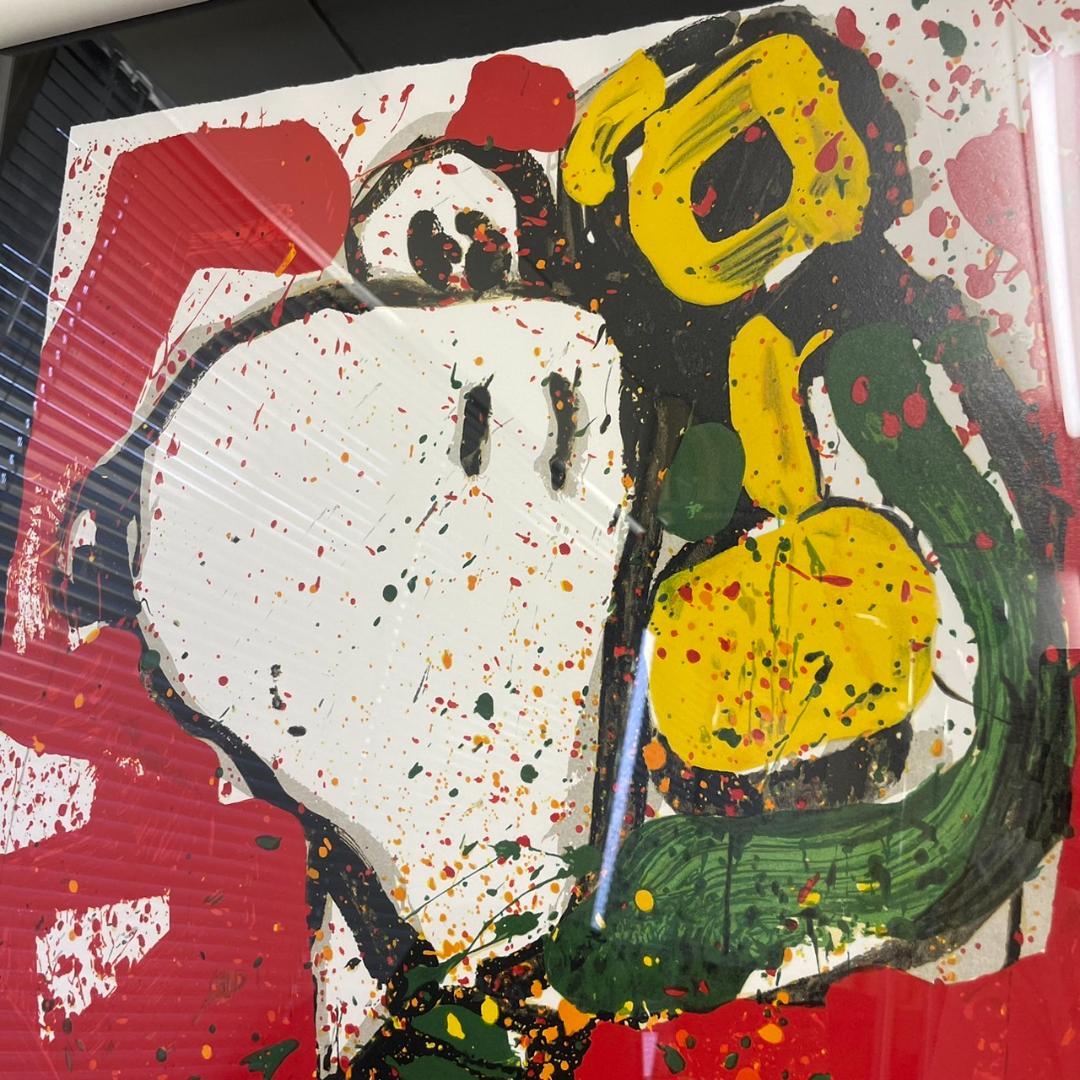 希少】トム・エバハート「TO REMEMBER」リトグラフ ピーナッツ 保証書