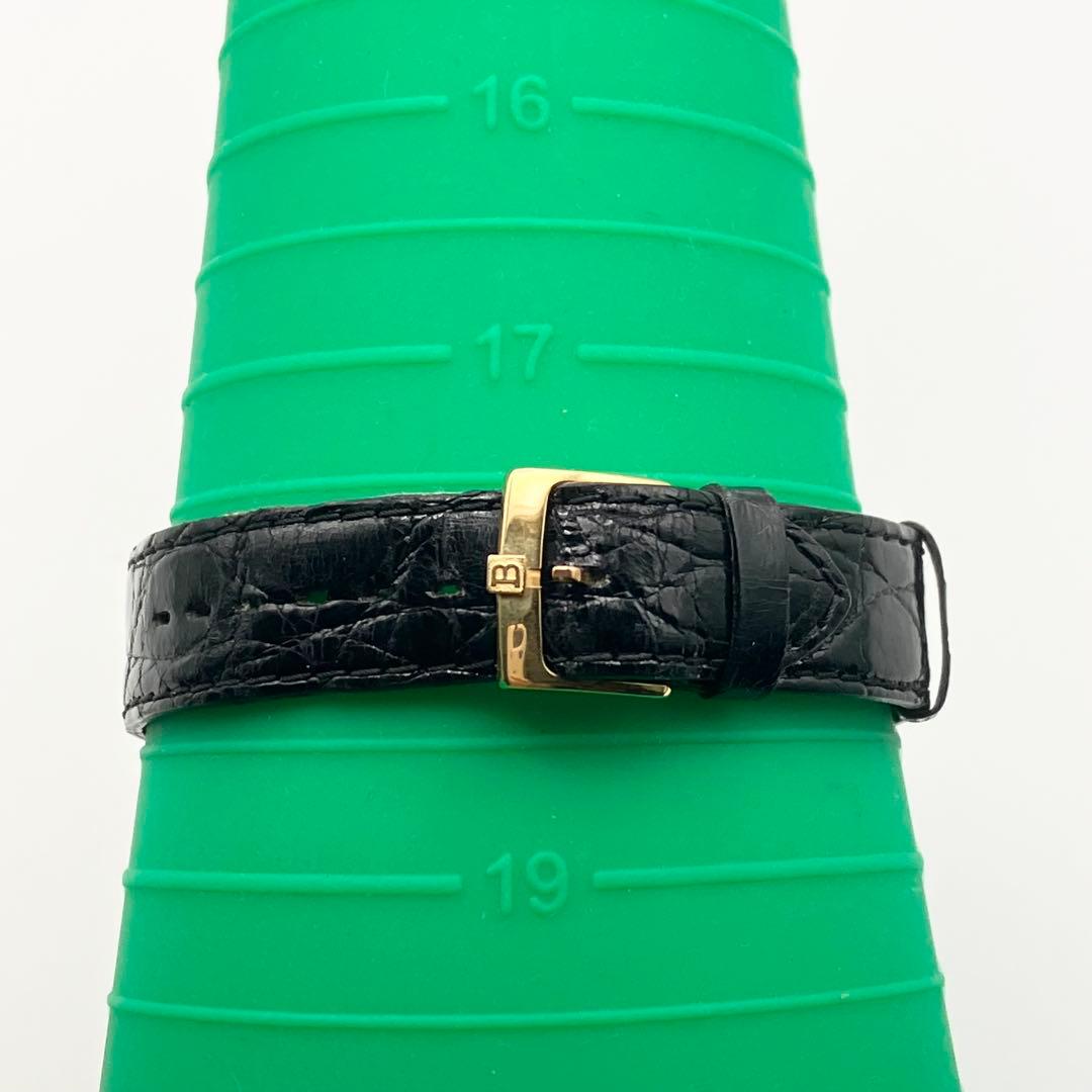 バリー BALLY 腕時計 メンズ　クォーツ デイト　ラウンド レザーベルト