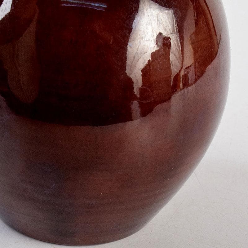 交趾焼 赤沢露石（修三）作 鶴首花入 花瓶 共箱 Z 8575 - メルカリ