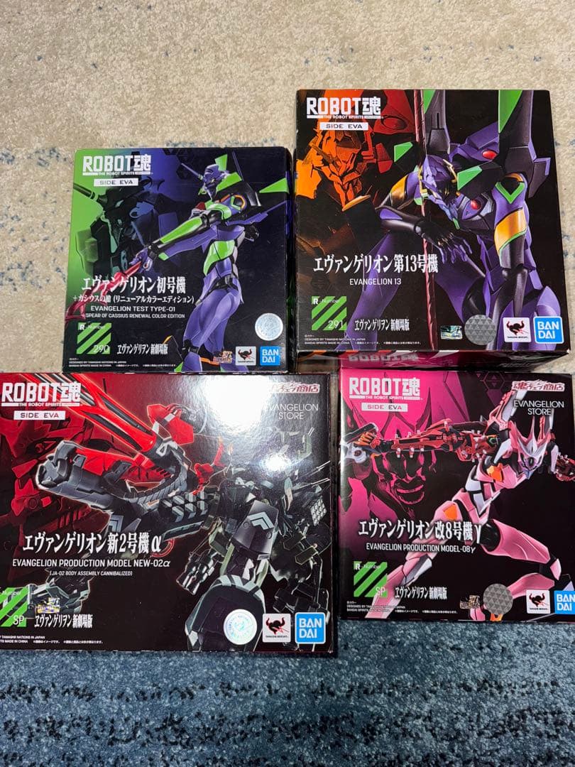 ロボット魂 エヴァンゲリオン セット ROBOT魂 エヴァンゲリヲン [SIDE EVA] エヴァンゲリオン初号機-新劇場