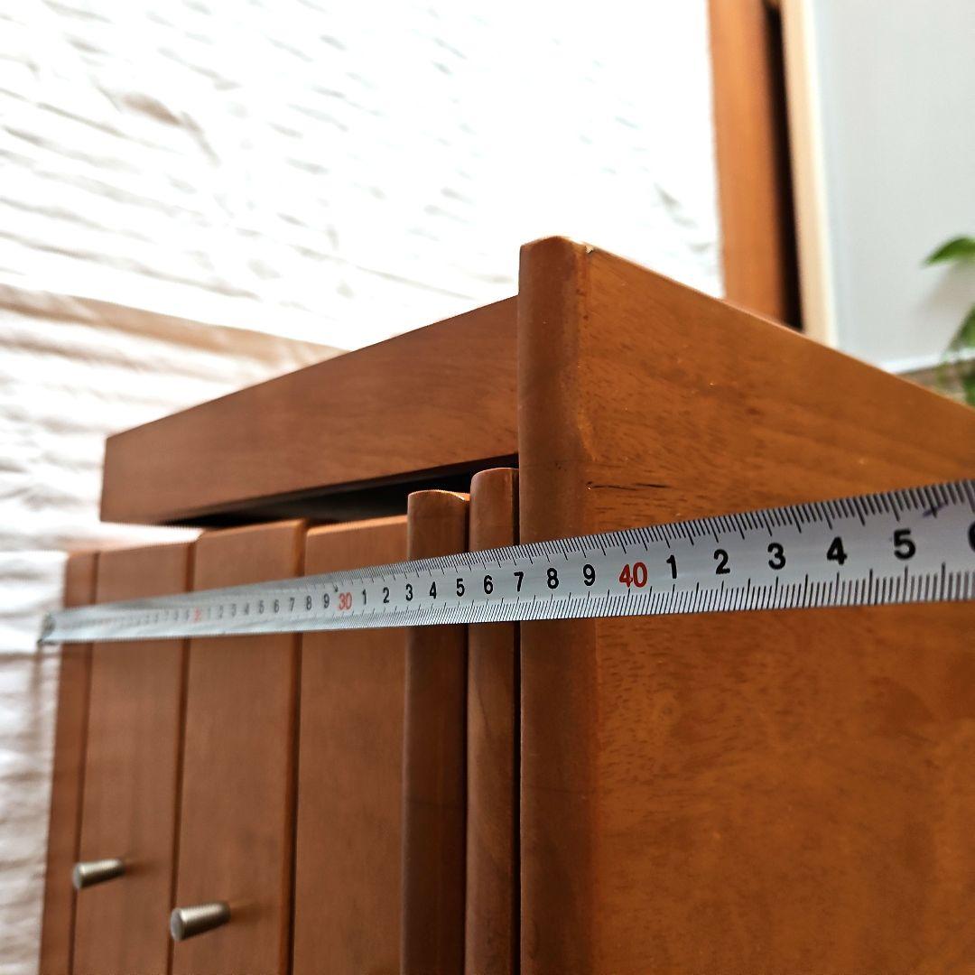 文机 机 座卓 作業台 花台 木製 ナチュラル 折り畳み 引き出し付き