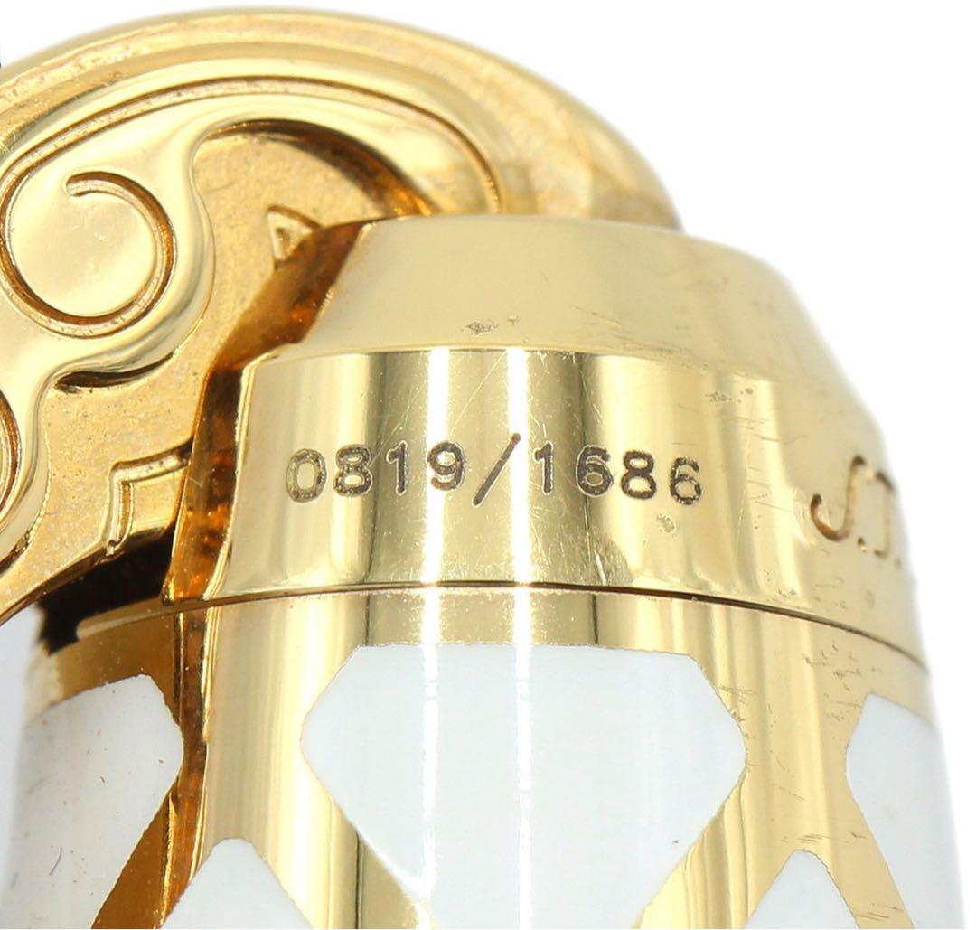 Q2972 デュポン ヴェルサイユ 万年筆 1686本限定 ペン先18K750 - メルカリ