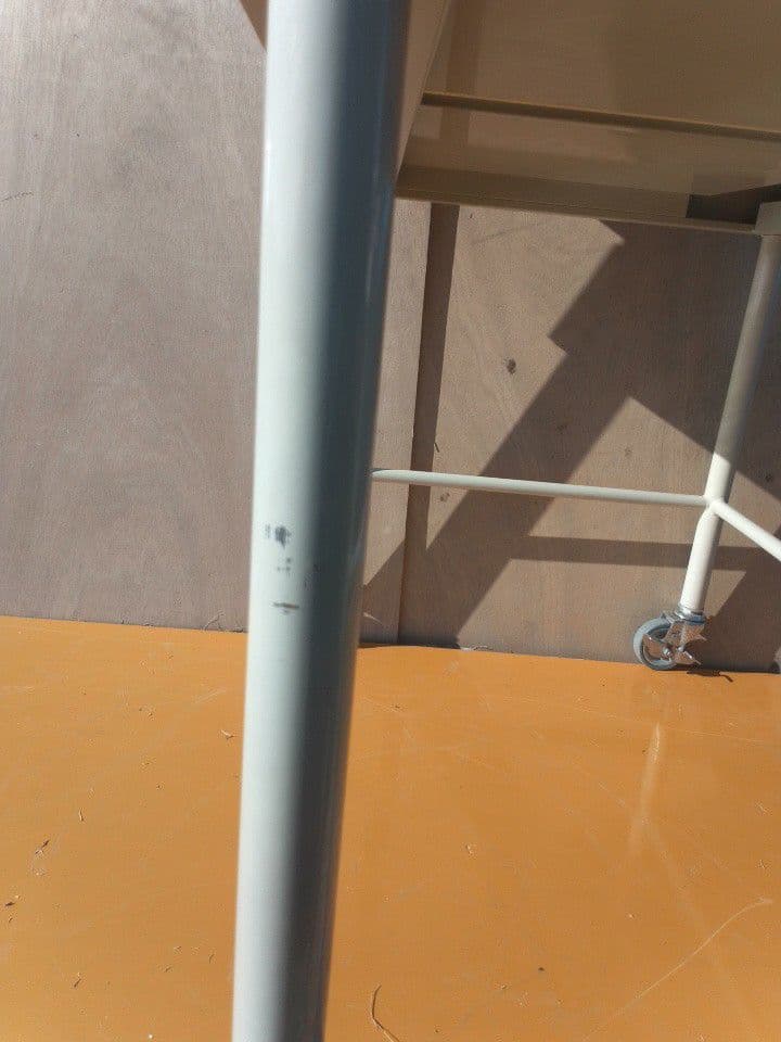 SOLNO 引き出し付き 調剤テーブル 丈夫なツールワゴン 作業台 薬局 机