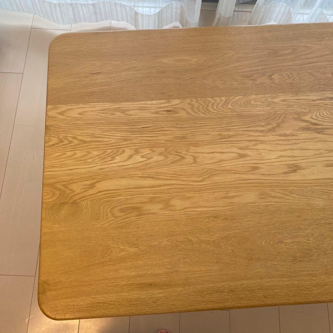 ACTUS ダイニング ローテーブル ナラ無垢材 オーク材