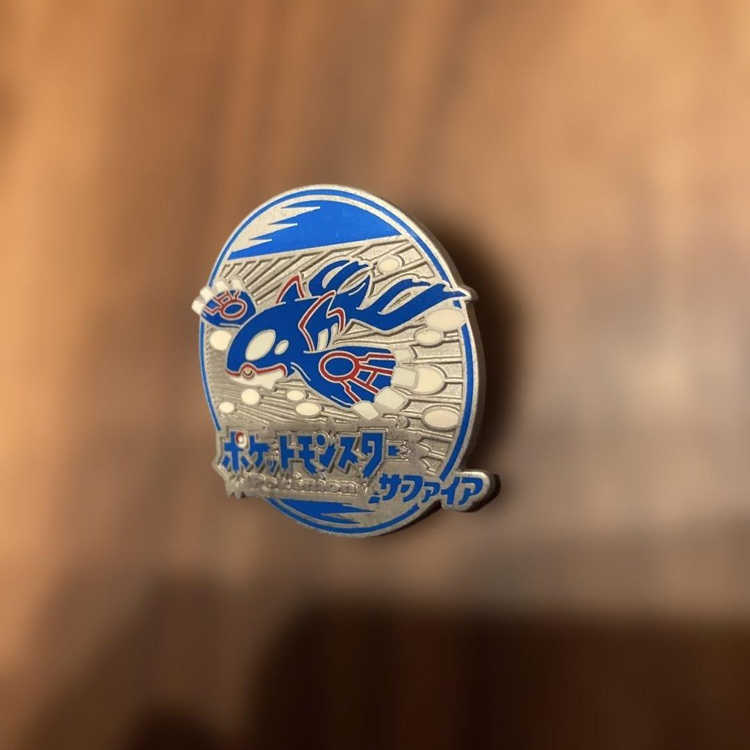 ポケモンセンター限定　サファイア　PINS ピンバッジ