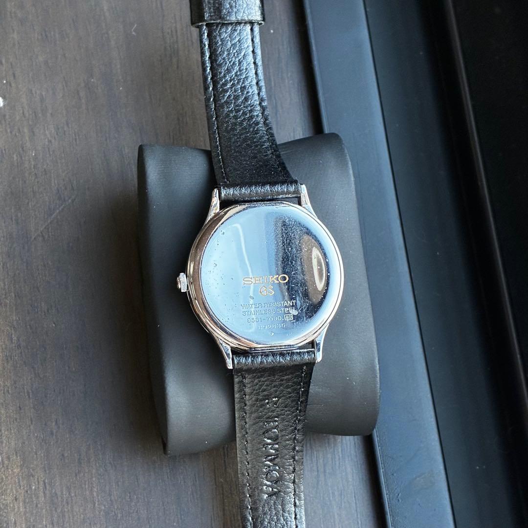 電池新品！グランドセイコー クォーツ ドレスウォッチ 9581-7000 腕時計