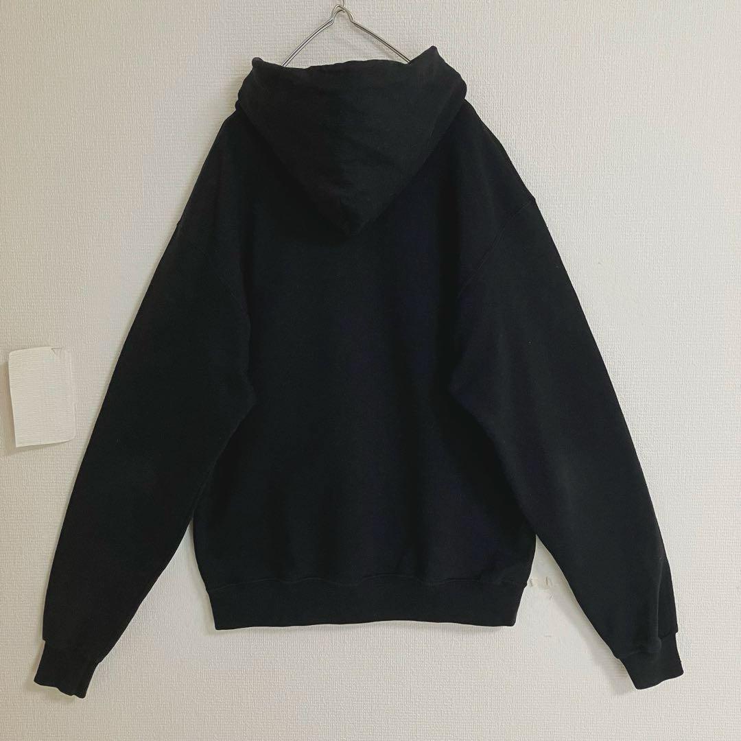 チャンピオン 裏起毛 カロライナクラウン 刺繍目玉 袖太スウェット フーディー