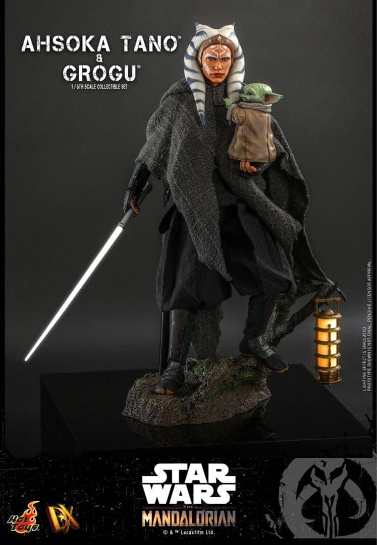 【美品】アソーカ・タノ　グローグー［ボーナスアクセサリー付］　マンダロリアン