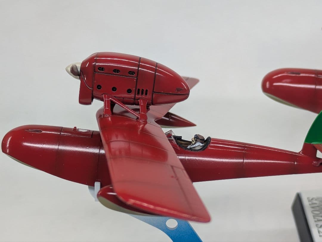 紅の豚　1/72 サボイア3種　プラモデル完成品