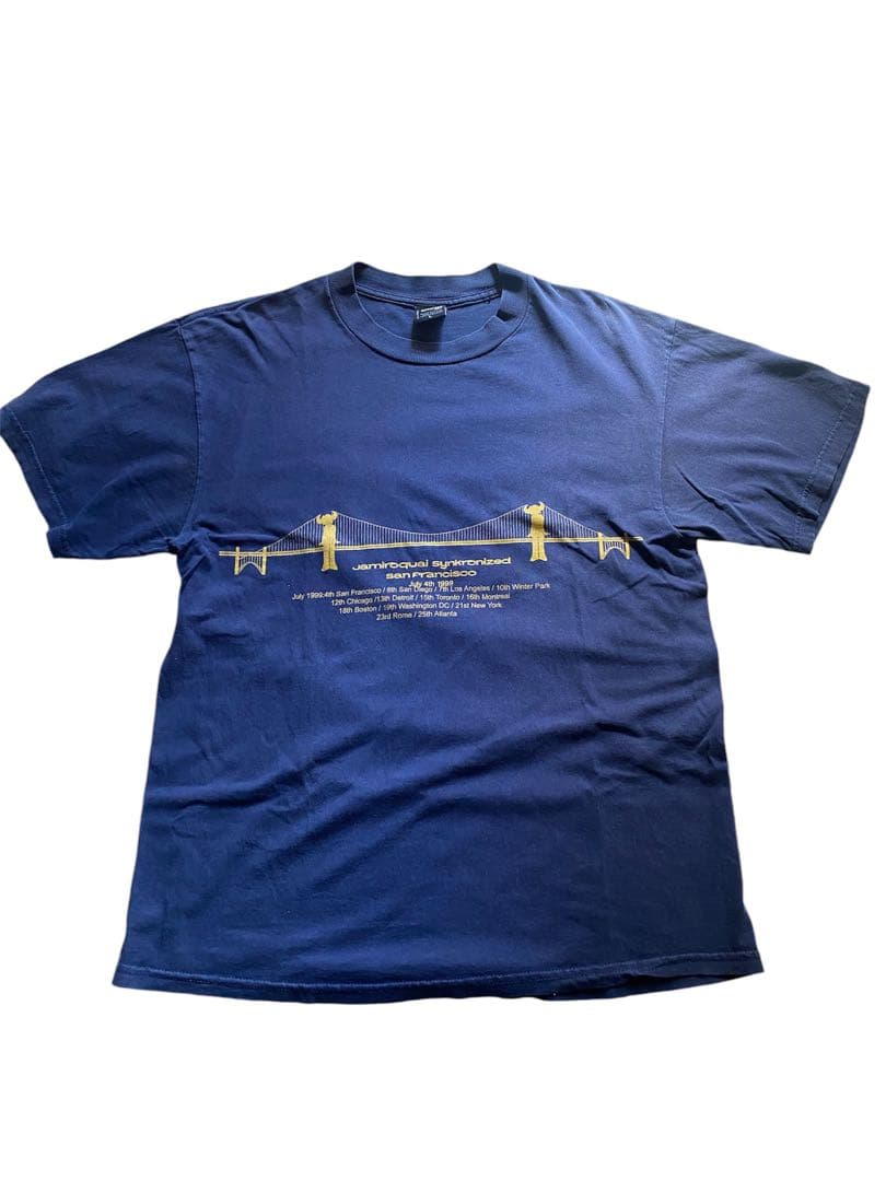 90s JAMIROQUAI x ADIDAS Tシャツ ジャミロクワイ VINTAGE 90's